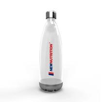 Squezze Plástica com Inox - 700ml Transparente - NewNutrition