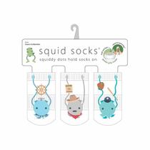 Squid Socks - Meias para Bebês - A meia que, literalmente, não sai do pé do seu bebê