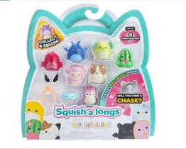 Squish a Longs - 8 Bonecos de 2cm - Barella - Sunny - 4292 Squish a Longs - 8 Bonecos de 2cm - Barella - Sunny - 4292