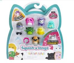 Squish a Longs - 8 Bonecos de 2cm - Sager - Sunny - 4292 Squish a Longs - 8 Bonecos de 2cm - Sager - Sunny - 4292
