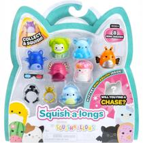 Squish A Longs (Mony) Squishmallow 8 Bonecos Sunny 4292