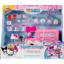 Squish A Longs Sanrio Caminhão de Cafe Hello Kitty Sunny