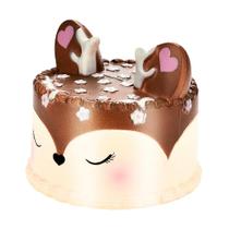 Squish Y Jumbo Deer Cake Slow Rising Scented Squeeze Toy Col