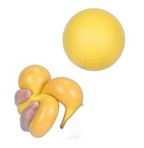 Squishies Stress Ball Nee Doh Change Color Amarelo E Laranja