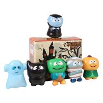 Squishies Toys FauKait Halloween, 6 pacotes, Slow Rising Kids