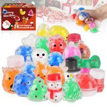Squishies UDZRL 24 peças de bolas de estresse de Natal Toy Bulk