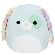 Squishmallow Grande 16 "Demir The Dog Plush - Kellytoy Oficial - Soft and Squishy Puppy Stuffed Animal Toy - Presente para Crianças