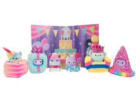 Squishmallow Playset Festa de Aniversario Squishville Sunny