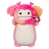 Squishmallows de pelúcia HugMees Caparinne Pink Bigfoot 35 cm