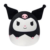 Squishmallows de pelúcia originais Sanrio Kuromi, utensílios de jazz oficiais de 35 cm Squishmallows de pelúcia originais Sanrio Kuromi, utensílios de jazz oficiais de 35 cm