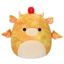 Squishmallows de pelúcia Original Dieric Yellow Dragon 30 cm