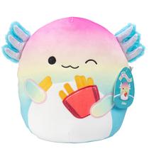 Squishmallows Original Aika - Axolote Arco-Íris de Pelúcia (25cm)