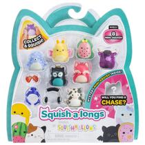 Squishmallows, Pack 8 Bonecos Squish-A-Longs 2Cm - Gianna Squishmallows, Pack 8 Bonecos Squish-A-Longs 2Cm - Gianna