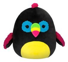 Squishmallows - Pelúcia De 30cm Do Tito, O Tucano Preto