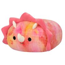 Squishmallows Stackables Trinity Triceratops - Brinquedo de Pelúcia 30cm