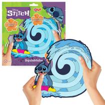 Squishtube Stitch Brinquedo Sensorial Squish De Apertar Azul Squishtube Stitch Brinquedo Sensorial Squish De Apertar Azul