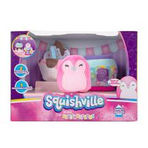 Squishville - Mini Squishmallow +2 Acessórios - Sweet Snacks