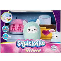 Squishville mini squishmallow com 2 acessorios sunny