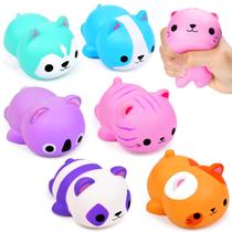 Squishy Cat Stress Balls FLY2SKY Slow Rising 6 unidades para crianças