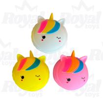 Squishy em formato de unicornio anti-estresse
