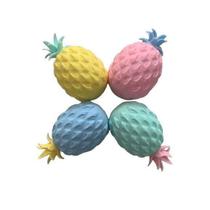 Squishy Fidget Toy Anti-Stress Abacaxi Apertar Sensorial