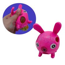 Squishy Fidget Toy Anti stress Unicórnio/Coelho Rosa