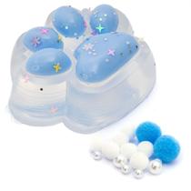 Squishy Patinha Bichinho Apertar Anti Estresse Diversos modelos Azul Rosa laranja tie day roxo verde