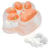 Squishy Patinha Bichinho Apertar Anti Estresse Diversos modelos Azul Rosa laranja tie day roxo verde