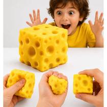Squishy Queijo Brinquedo Anti Estresse Apertar Viral TikTok Kwaii Squishy Queijo Brinquedo Anti Estresse Apertar Viral TikTok Kwaii