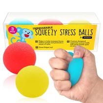 Squishy Stress Balls Monkey Noodle, pacote com 3 brinquedos sensoriais para crianças Squishy Stress Balls Monkey Noodle, pacote com 3 brinquedos sensoriais para crianças