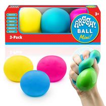 Squishy Stress Balls Power Your Fun Arggh Mini, pacote com 3 unidades para todos