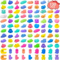 Squishy Toys SOKOSEY Kawaii Mochi 130 unidades para aliviar o estresse para crianças