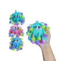 Squisite Ball com Luz - Brinquedo De Apertar Anti Stress Ansiedade