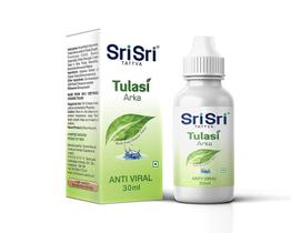 Sri Sri Tattva Tulasi Arka Ayurvedic, 30 ml, pacote com 3 Sri Sri Tattva Tulasi Arka Ayurvedic, 30 ml, pacote com 3