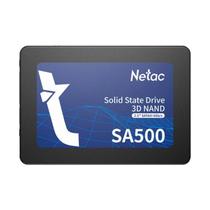 SSD 120GB 2,5" SATA III 3D NAND SA500 Netac Leitura 500MB/s Gravação 400 MB/s - NT01SA500-120-S3X