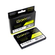 SSD 120GB OxyBR, SATA, 550 MB/s de Leitura, e 450 MB/s de Gravação