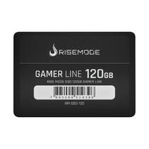 SSD 120GB Rise Mode Gamer Line - SATA - Leitura 530MB/s - Gravação 520MB/s - RM-SSD-120 SSD 120GB Rise Mode Gamer Line - SATA - Leitura 530MB/s - Gravação 520MB/s - RM-SSD-120
