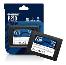 SSD 128gb 2.5” Sata 3 500mb/s Leit - 400mb/s Grav 120 P210S128G25 Patriot