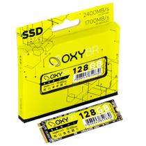 SSD 128GB M.2 OxyBR NVMe Leitura: 2400 MB/s Gravação: 1700 MB/s