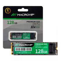 SSD 128GB Macrovip, M.2 2280, SATA 3 (6Gb/s), Leitura 560MB/s, Gravação 425MB/s - MVSAM2/128GB SSD 128GB Macrovip, M.2 2280, SATA 3 (6Gb/s), Leitura 560MB/s, Gravação 425MB/s - MVSAM2/128GB