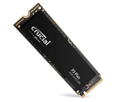 Ssd 1tb crucial p3 plus, m.2 nvme, leitura 5000mb/s, gravação 3600mb/s - ct1000p3pssd8