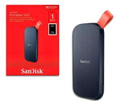 SSD 1TB Externo Portátil SanDisk USB 3.2 Gen 2x2 Leitura 800MBs Preto e Laranja SDSSDE301T00G26 SSD 1TB Externo Portátil SanDisk USB 3.2 Gen 2x2 Leitura 800MBs Preto e Laranja SDSSDE301T00G26