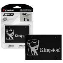Ssd 1Tb Kingston Kc600, Sata 3.0 6Gb/S, Leitura 550Mb/S,