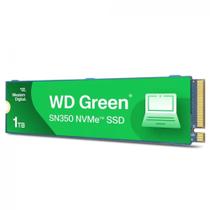 SSD 1TB M.2 2280 PCIe NVMe, WD Green SN350, Leitura/Gravação 2.400/1850 MB/s, WDS100T2G0C, WESTERN DIGITAL WESTERN DIGITAL