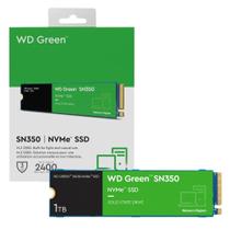 Ssd 1tb M.2 NVMe PCIe 2400MB/s Leit 1850MB/s Grav SN350 WDS100T2G0C Western Digital