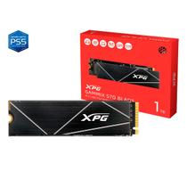 SSD 1TB XPG Gammix S70 Blade, M.2 2280, PCIe Gen4x4, Leitura/Grav. 7400/5500MB/s - AGAMMIXS70B-1T-CS
