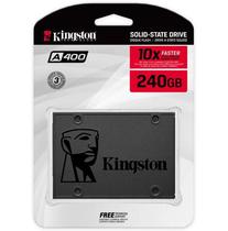 SSD 240GB Leitura 500mbs Gravação 350mbs A400 Kingston