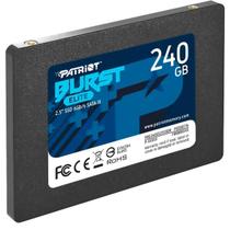 SSD 240GB Patriot Burst Elite SATA3 2.5 pol. 450MBs Rapidez e Alto Desempenho para Seu PC SSD 240GB Patriot Burst Elite SATA3 2.5 pol. 450MBs Rapidez e Alto Desempenho para Seu PC