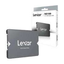 SSD 256GB Lexar NS100 SATA III 6Gb/s Leitura 550Mb/s