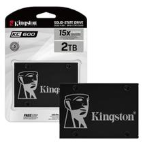 SSD 2TB Kingston Corporativo KC600 SATA 6GBs Leitura 550MBs SKC600 2048G